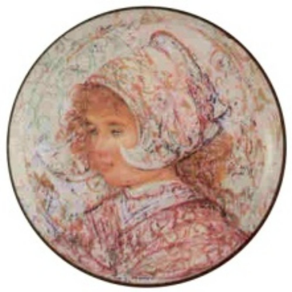 Baronesse Marken Edna Hibel  plate  Rosenthal W. Germany 10" Nobility of Childre